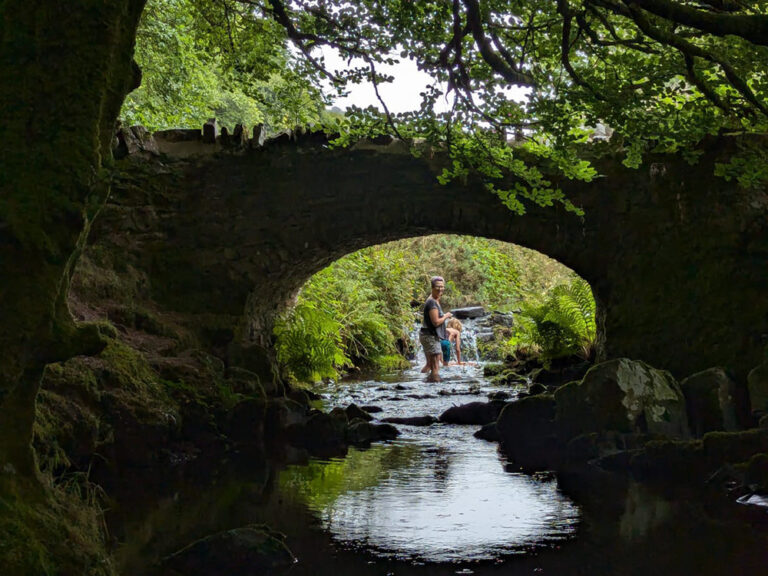 Exmoor Wild Swimming Bridge
